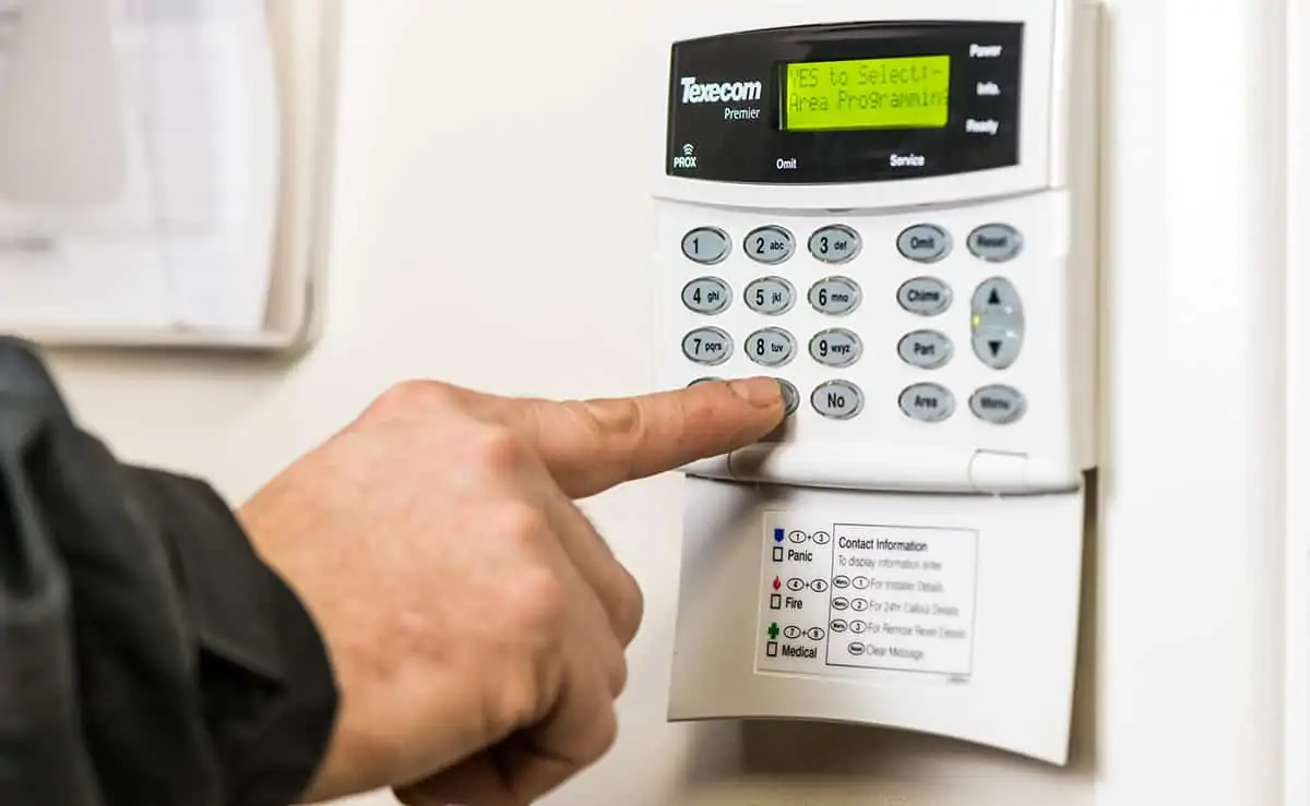 Security Alarm Panel
